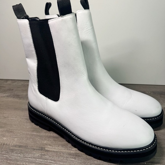 ASTER Diana Lugsole leather boots Womens 10 EUC - Picture 3 of 6